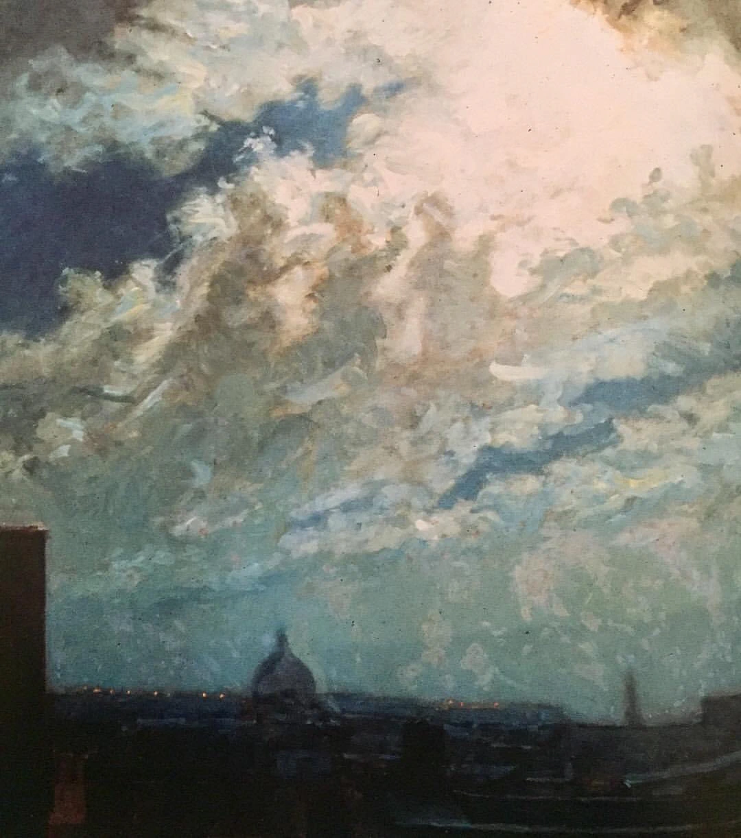 Città alla sera